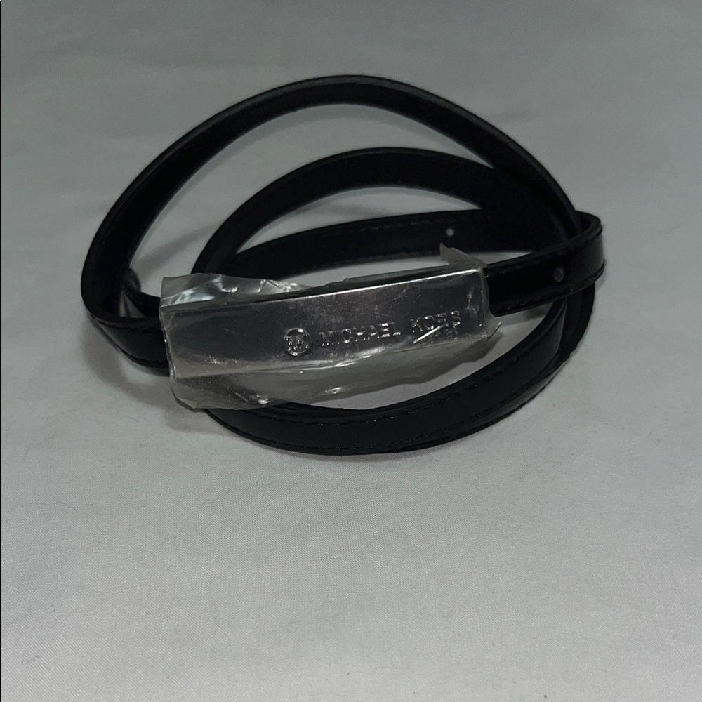 Michael Kors Elegant Black Belt